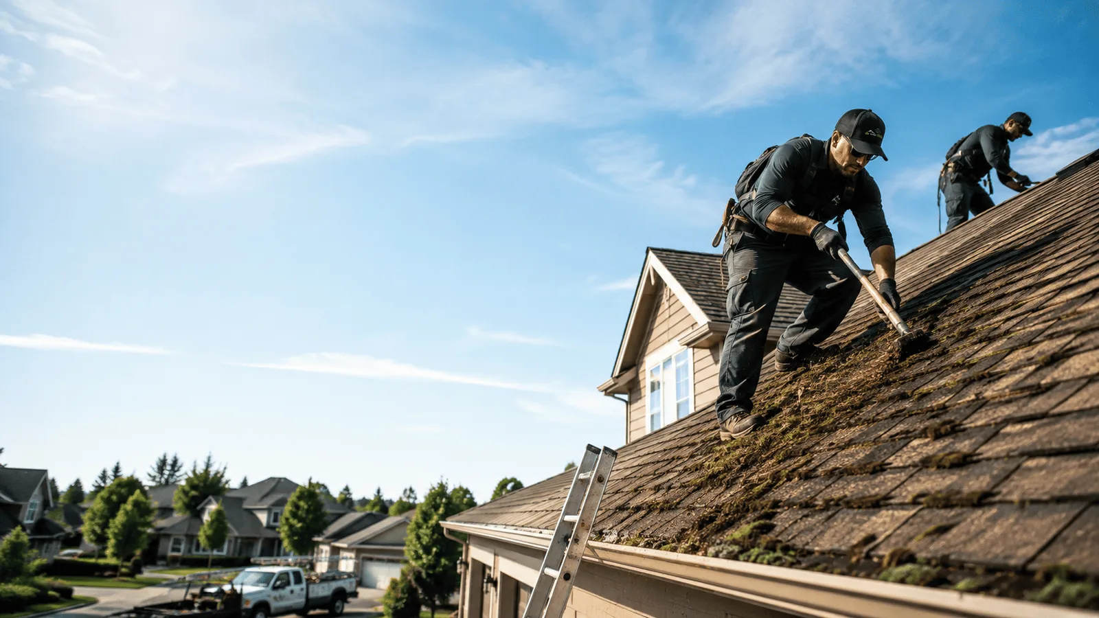 Roof Moss Removal in Murray, UT near me